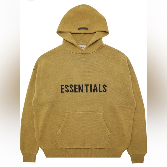 Fear of God Other - Fear of God Essentials Amber Hoodie Mens Medium